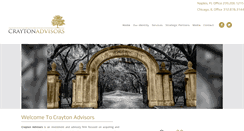 Desktop Screenshot of craytonadvisors.com