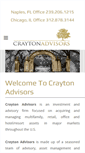Mobile Screenshot of craytonadvisors.com